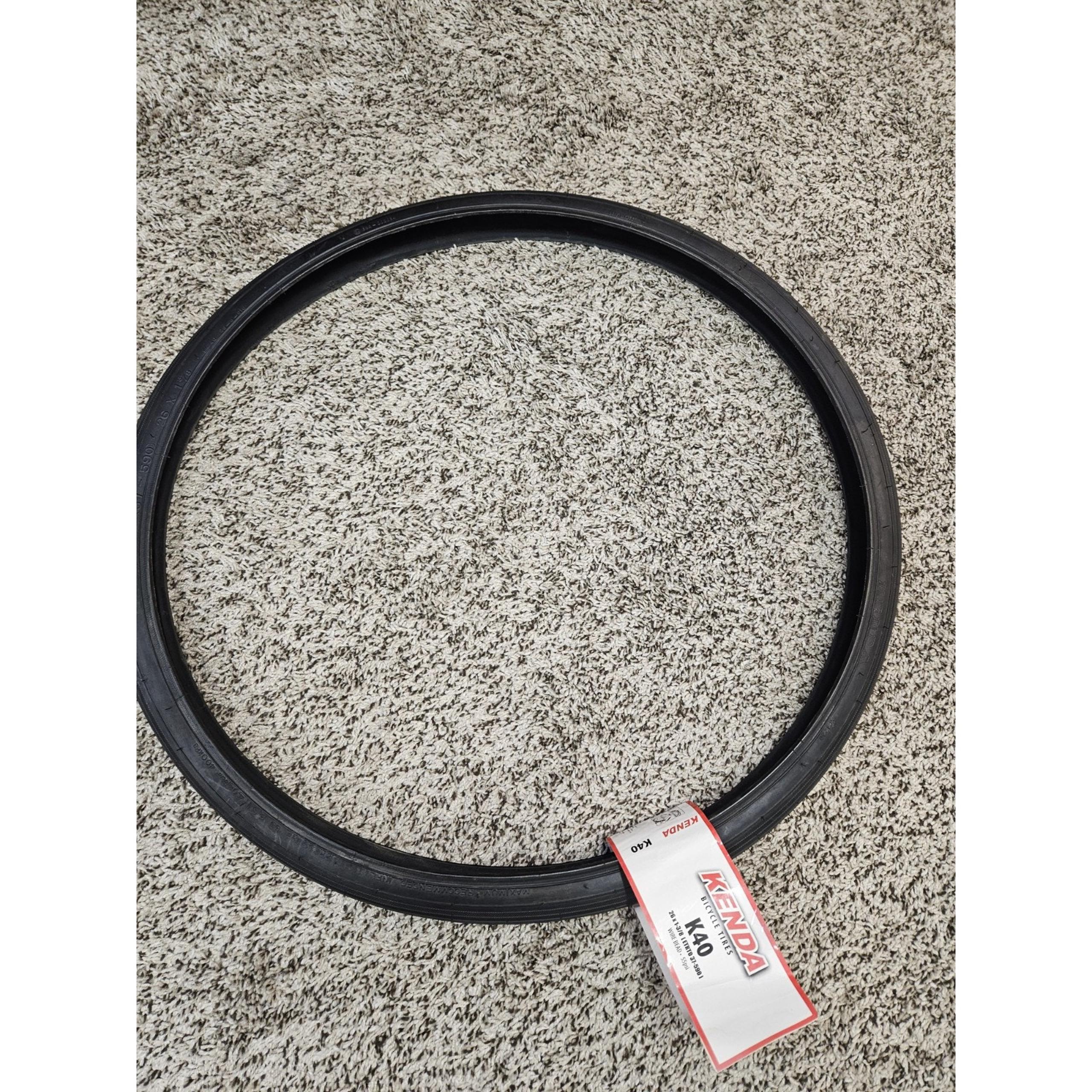 1 Kenda K40 Bicycle Tire SIZE: 26x1-3/8 Wire Bead