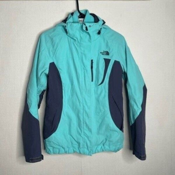 The North Face Women's Blue 2 in 1 Adele Triclimate Lagoon Winter Jacket Size SP