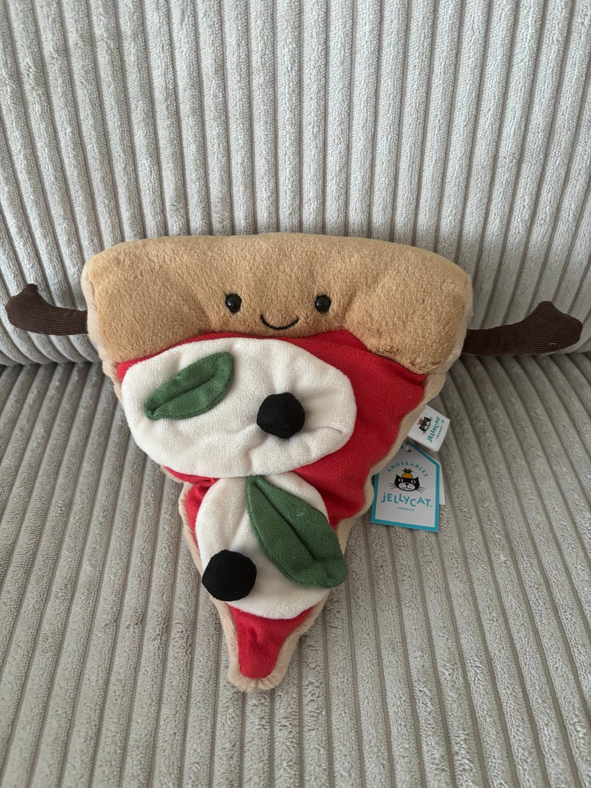Authentic Jellycat Amuseable Slice Of Pizza Plush BNWT