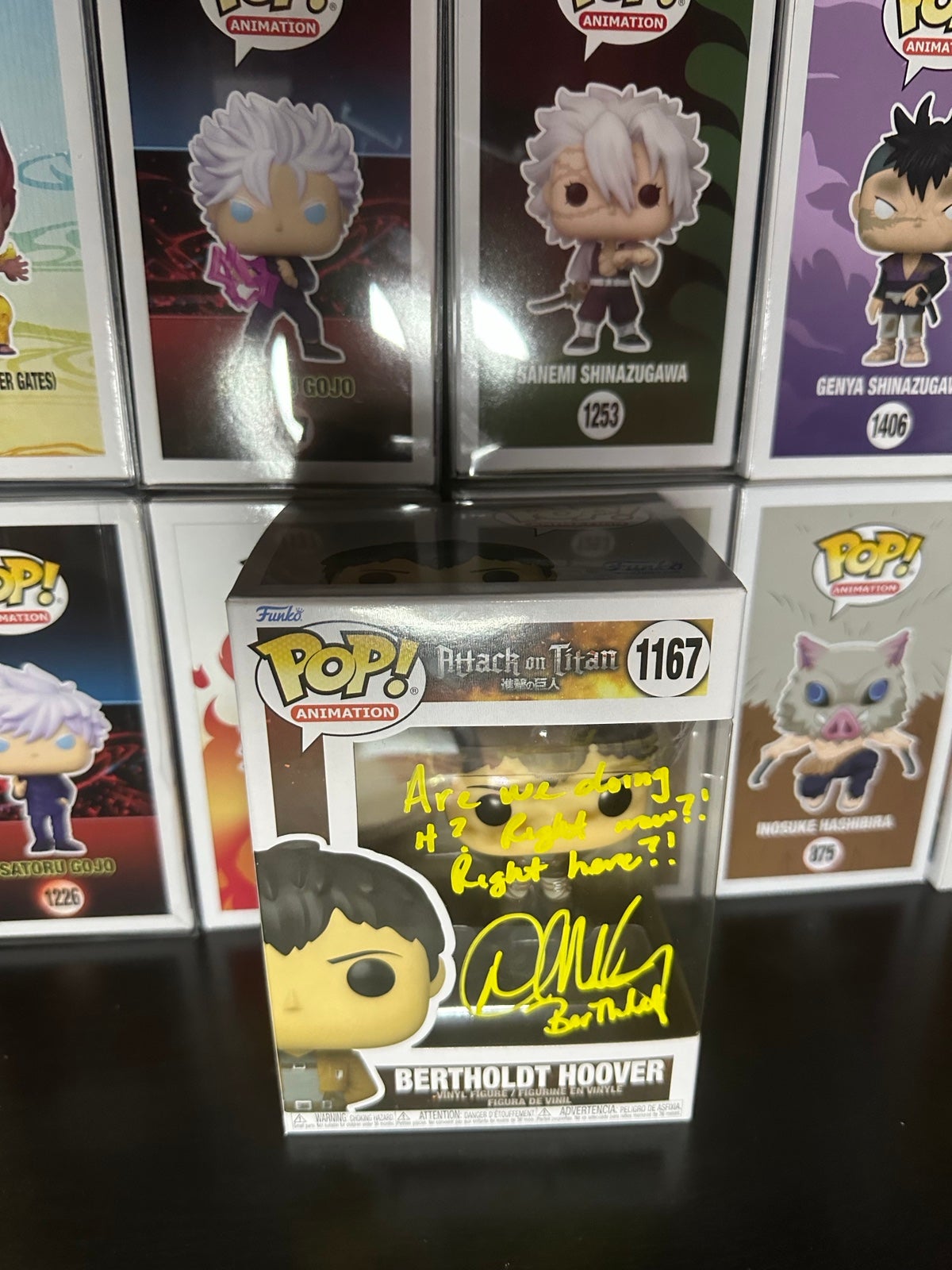 BERTHOLDT HOOVER signed funko