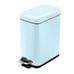 1.3 Gallon Bathroom Trash Can with a Lid, Stainless Steel