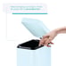 1.3 Gallon Bathroom Trash Can with a Lid, Stainless Steel