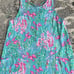 Lilly Pulitzer Kristen Colorful Sleeveless Dress with Ruffle Hem