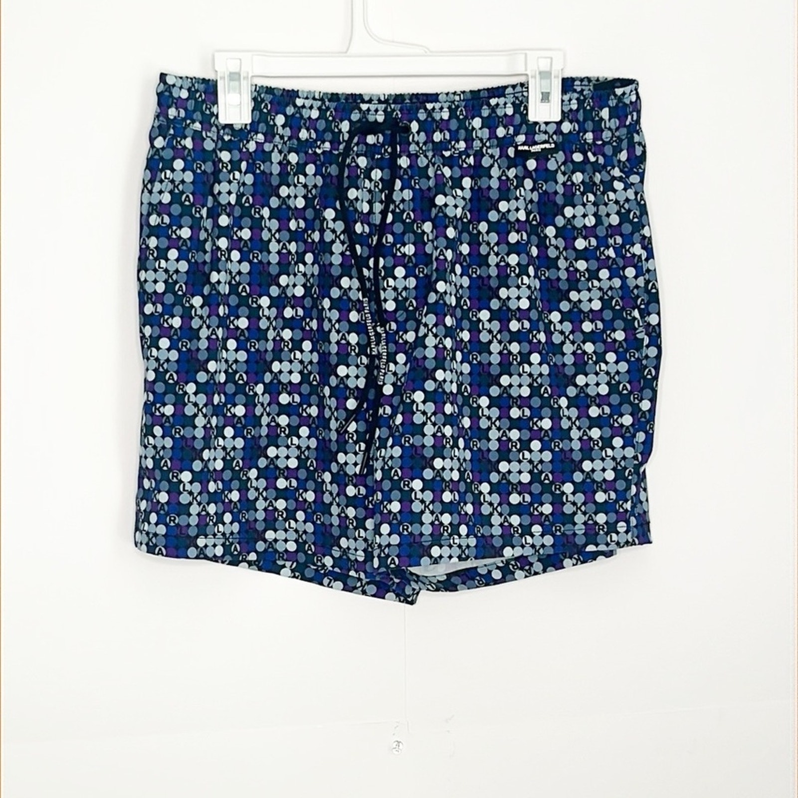 Mens Karl Lagerfeld Paris Swim Trunks Size Large