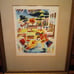 D. BEREA FLOWERS ON THE VERANDA print