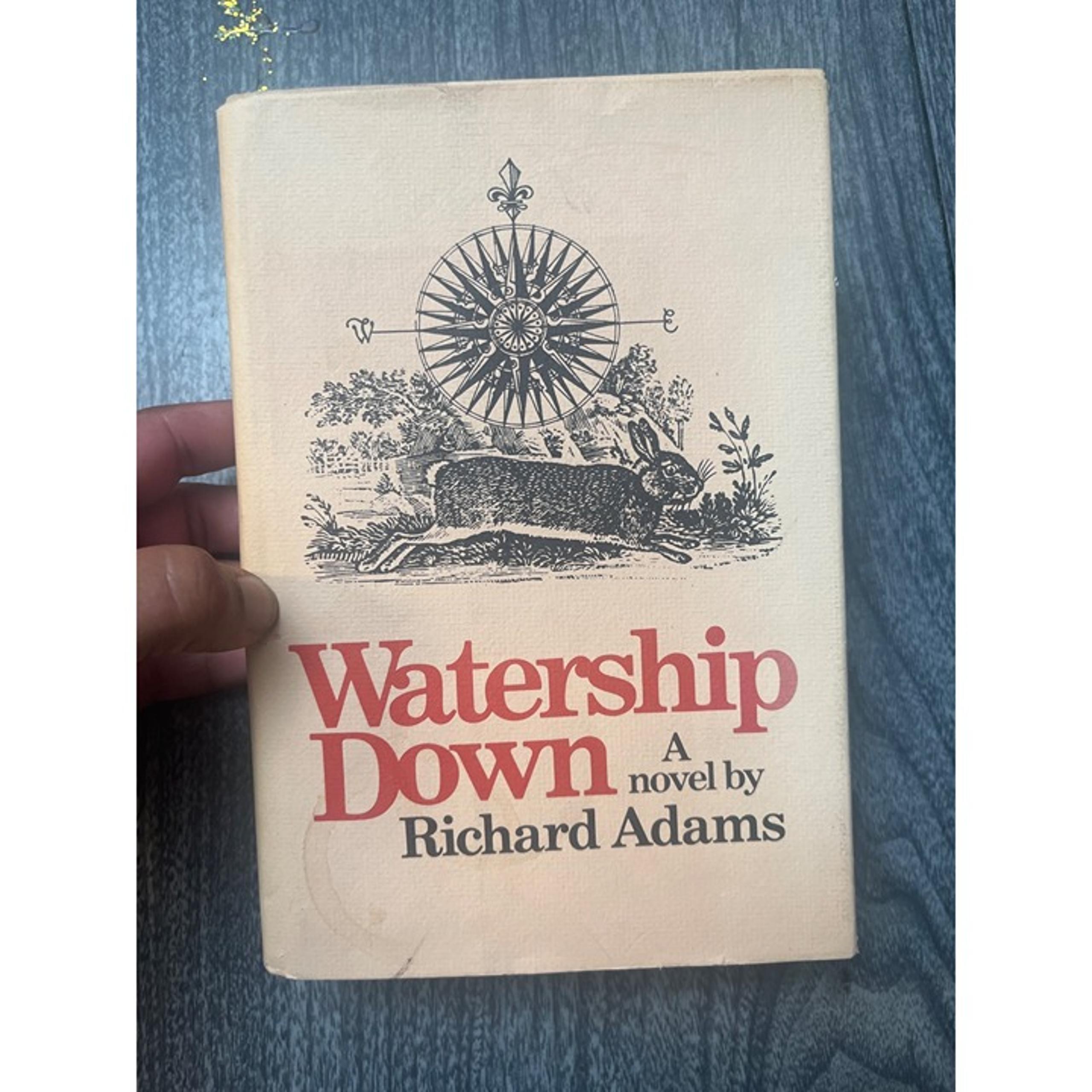 Watership Down - Richard Adams 1972 HC Macmillan 1st Edition 2nd Print w/ DJ