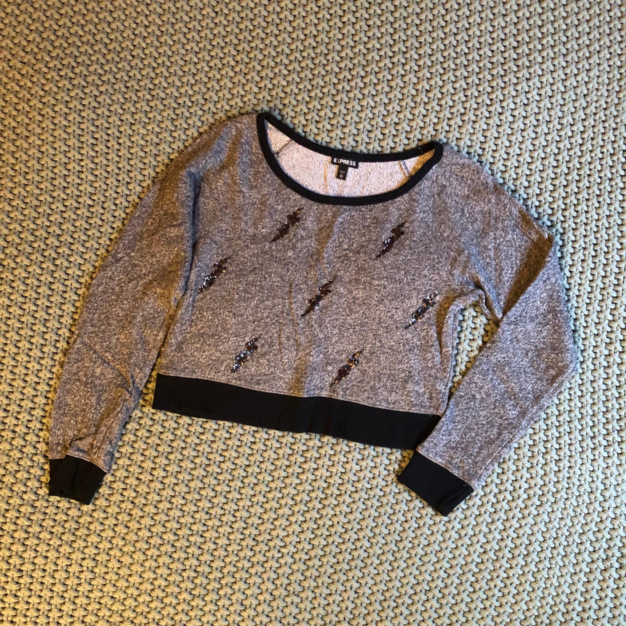 Express Cropped Sweatshirt