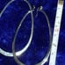 Big hoop earrings