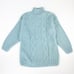Jones New York Blue Cable Knit Acrylic Wool Long Sleeve Sweater Top