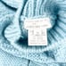 Jones New York Blue Cable Knit Acrylic Wool Long Sleeve Sweater Top