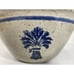 Vintage Stoneware Art Pottery Salt Glaze Mixing Serving Bowl North Carolina 9.5”