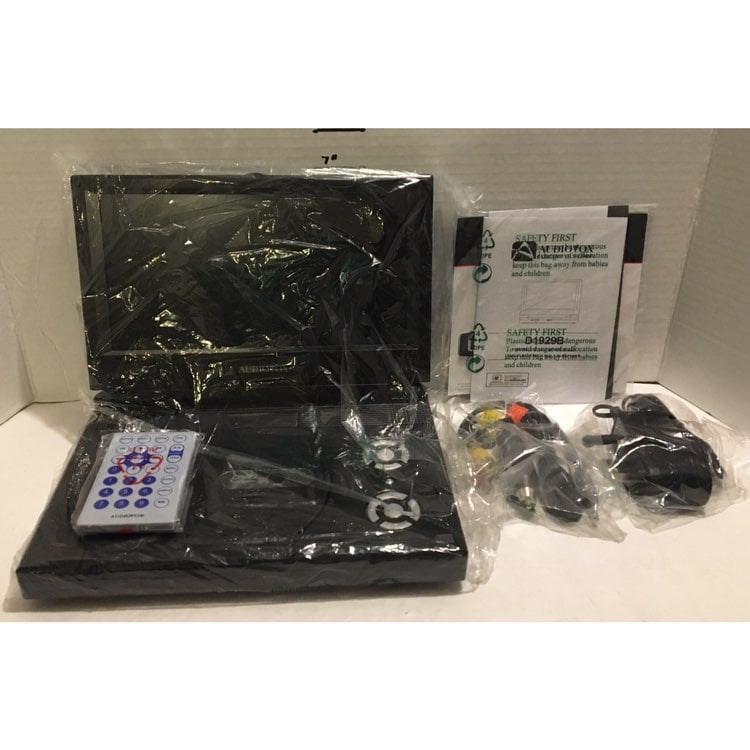 Audiovox 9 portable DVD pkayer D1929B
