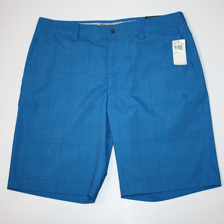 Callaway Men's Blue Plaid Color Golf Shorts in size 34 NWT MSRP 85