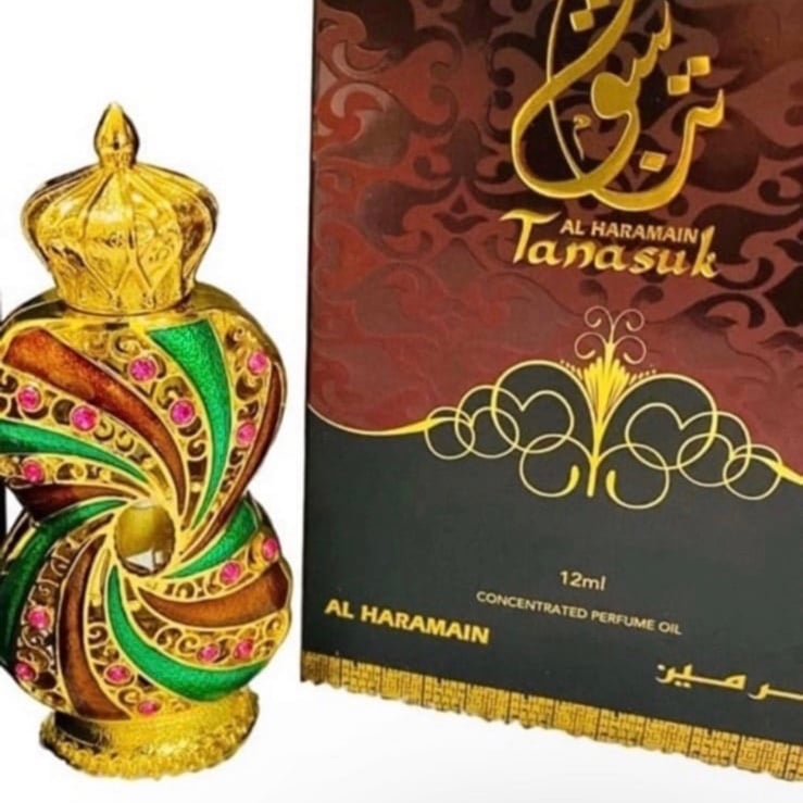 Tanasuk Arabian Perfume Oil by Al Haramain | Concentrated Perfume Oil | gourmand