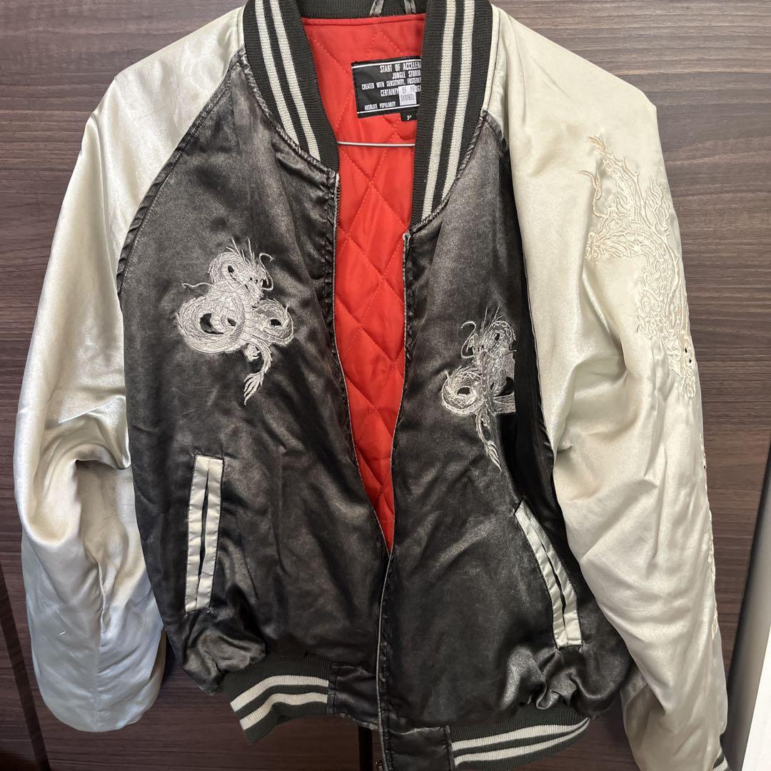 JUNGLE STORM Souvenirs Jacket Dragon Embroidery