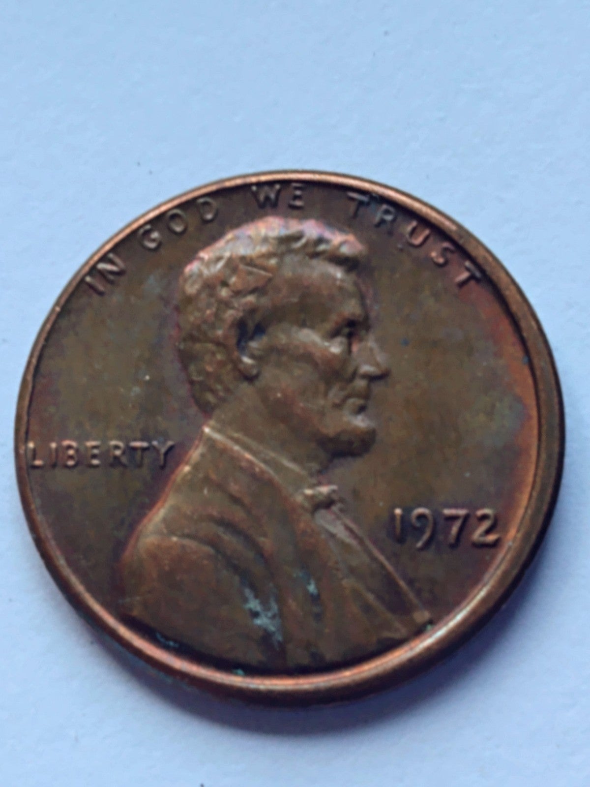 1972 Double Die DDO Lincoln Penny
