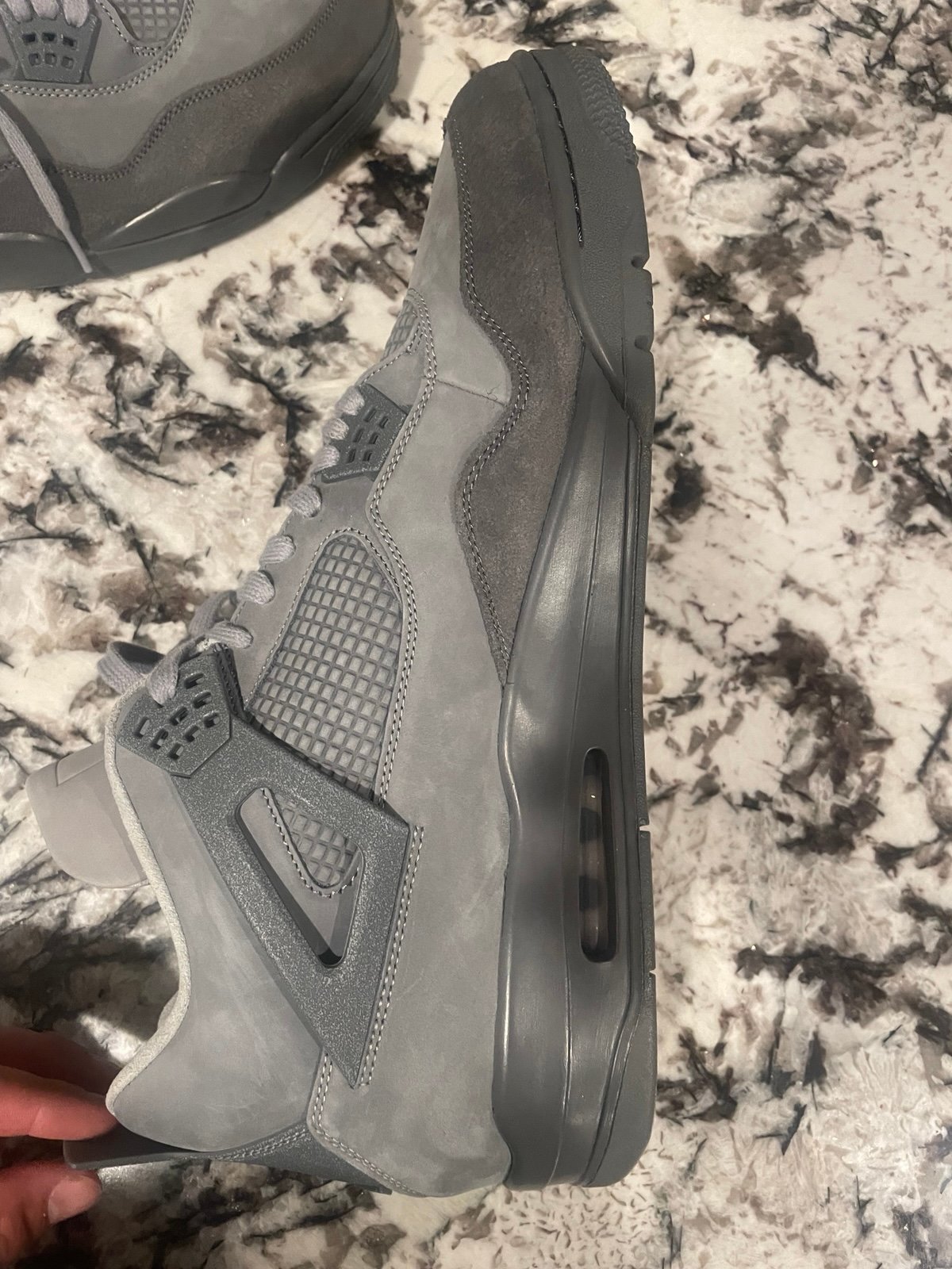 Jordan 4 “wet concrete” Size 18