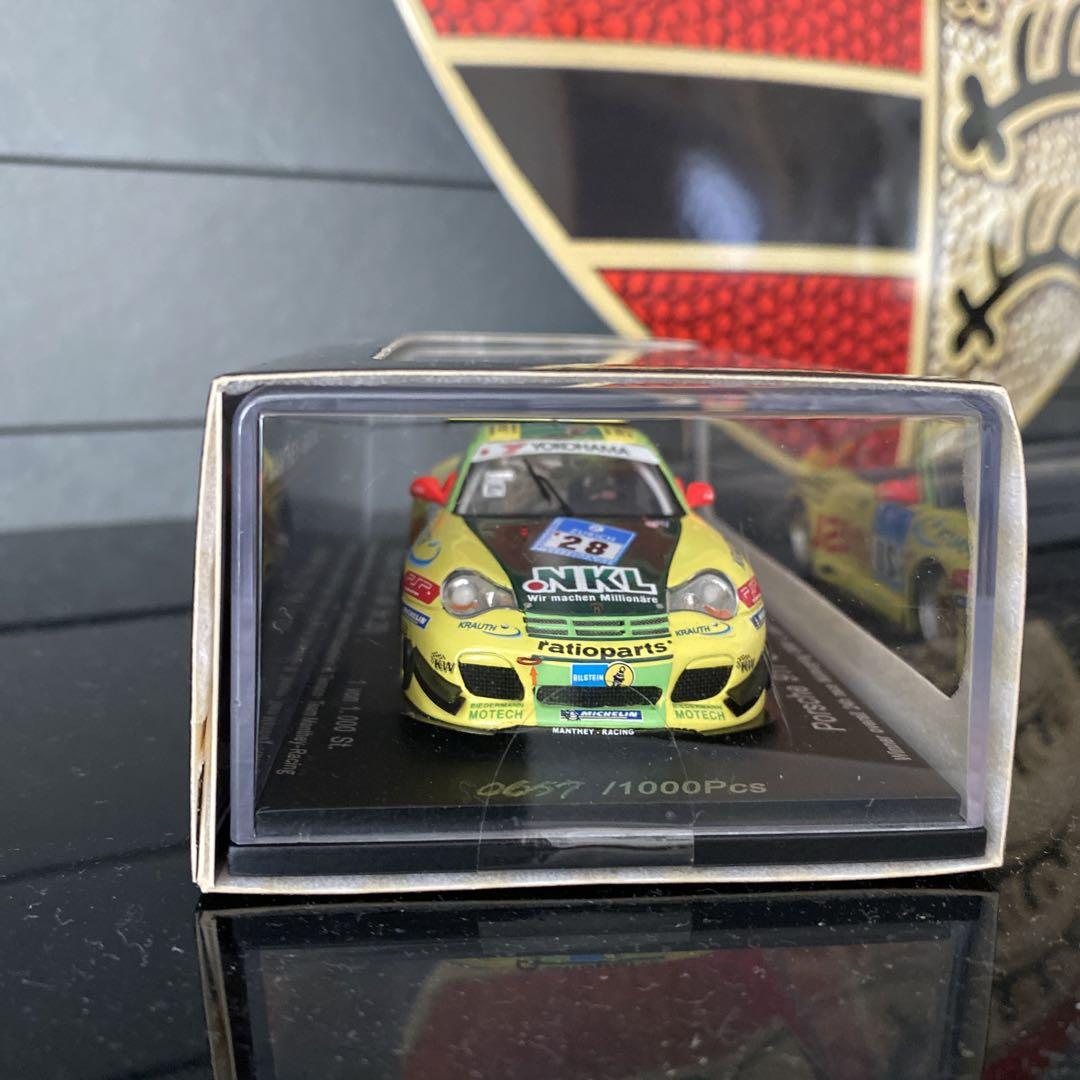 限定セールをすべて MR GT3 911 Porsche MantheyRacing 2006 - rare ミニカー
