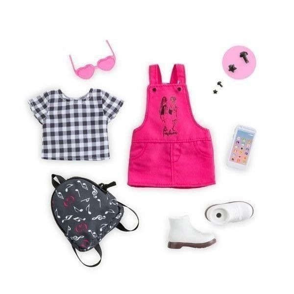 Corolle Girls Music & Fashion Dressing Room - Clothing and Accessories Set Girl