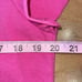 Frank & Eileen Lauren Polo Shirt Dress Relaxed Fit Magenta Size Large