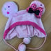 Fan cap pink
