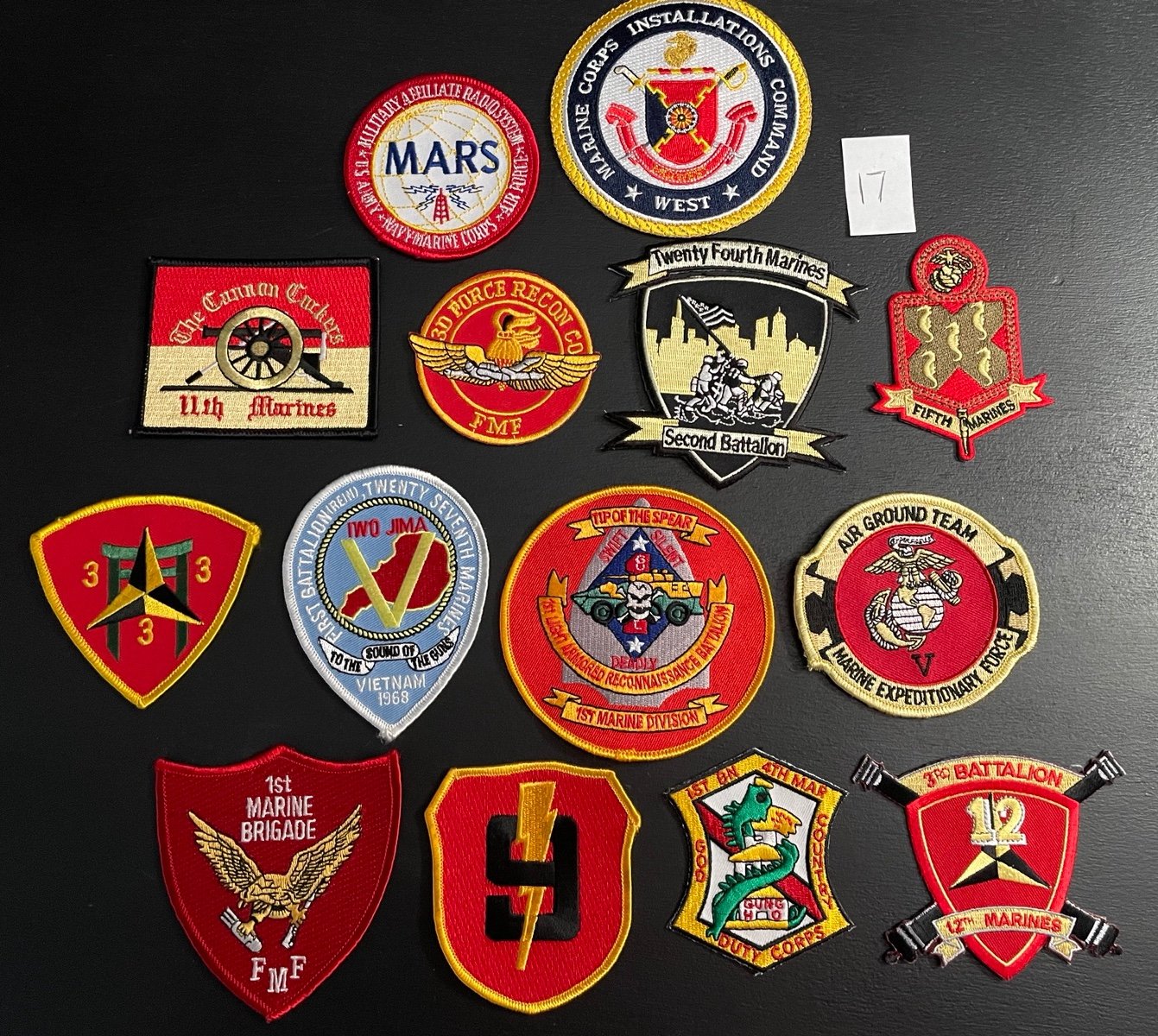 USMC Patch Lot