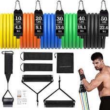 Exercise Bands Resistance Bands Set Strength Training Fitness Elastic Bands