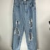 BDG Urban Outfitters High Rise Baggy Jeans 31 Distressed Jeans Denim Baggy