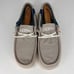 Hey Dude Mens Wally Washed Smoke Grey Lightweight Size 8 Slip On Casual Shoes