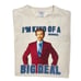 Anchorman 2 Movie Tee 2012 Will Ferrel I’m Kind Of A Big Deal Ron Burgundy