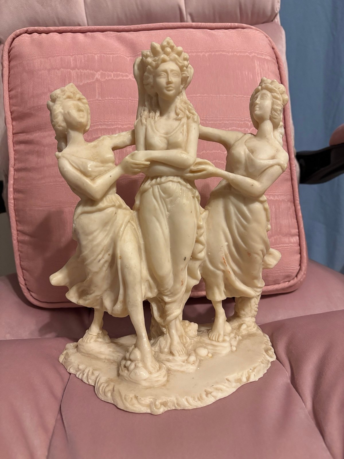 Vintage Three Graces/Muses Statue