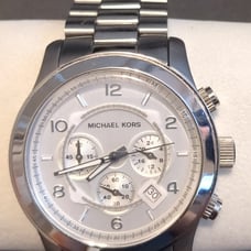 Michael Kors MK8086 Large Stainless Steel Watch