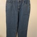 NWT Vintage Y2K Anchor Blue BAGGY Fit Denim Jeans Size 36x32