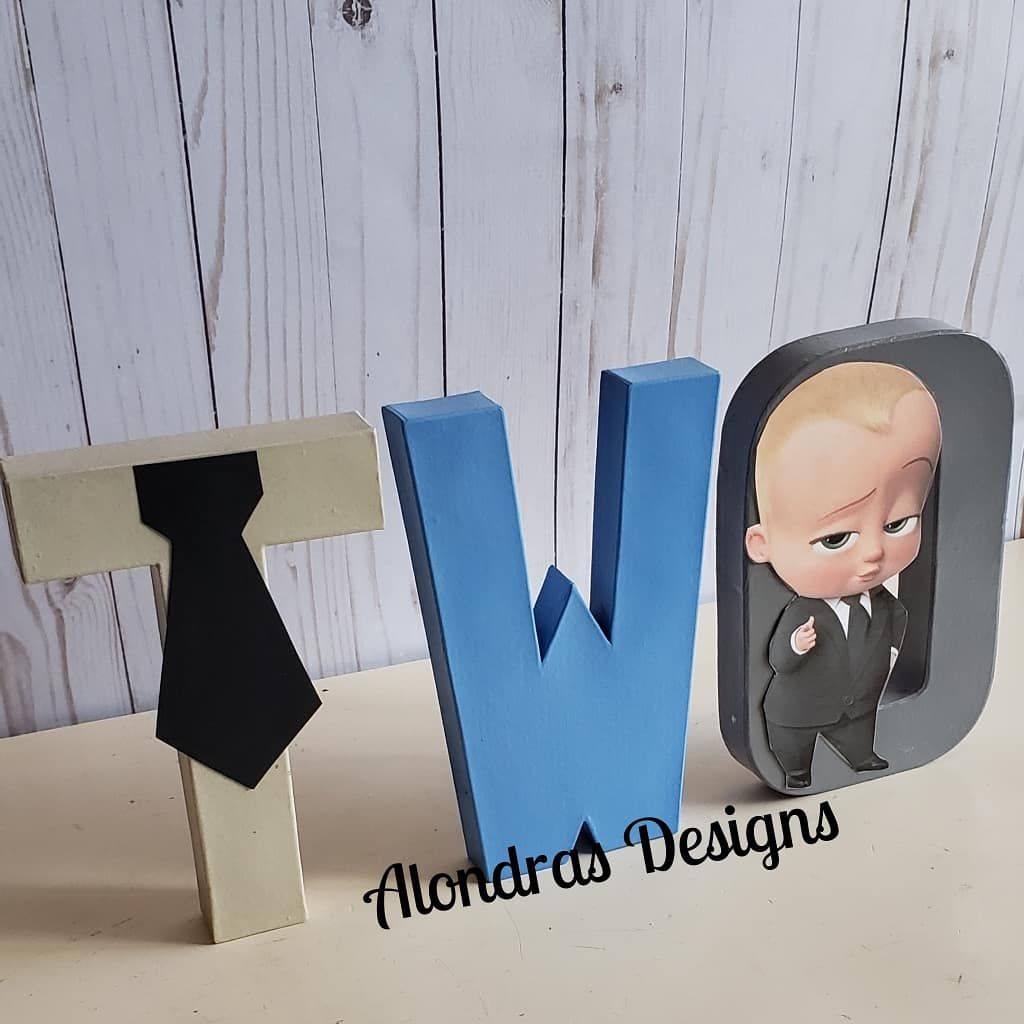 Boss Baby Letters