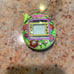 Tamagotchi Connection V3 Green with flowers