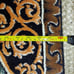 Vintage P & C Italy Red Velvet Deer Tapestry Wall Hanging/Rug
