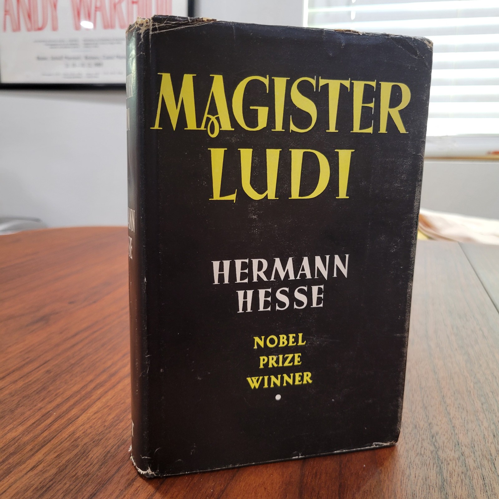 Magister Ludi Hermann Hesse 1st American Edition Holt 1949 With Dust Jacket