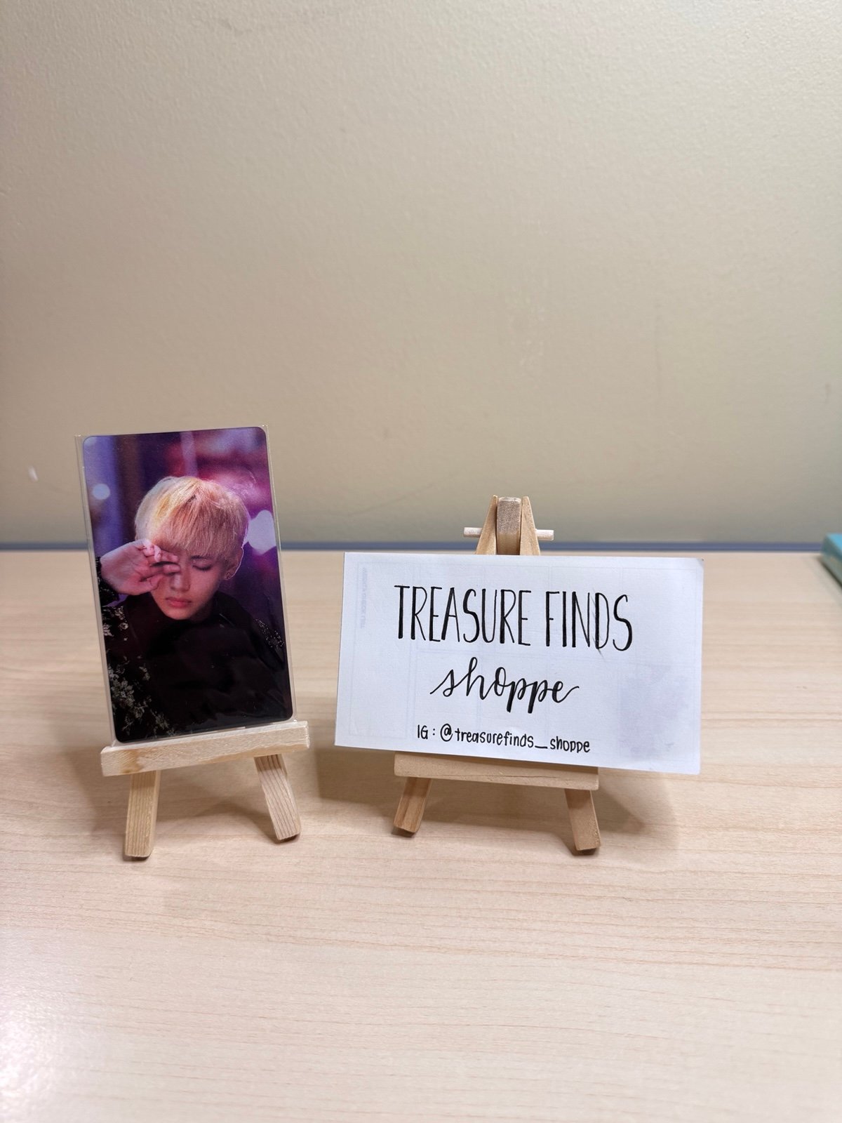 BTS V / Taehyung Wings Concept Book Official Limited Lenticular Photocard