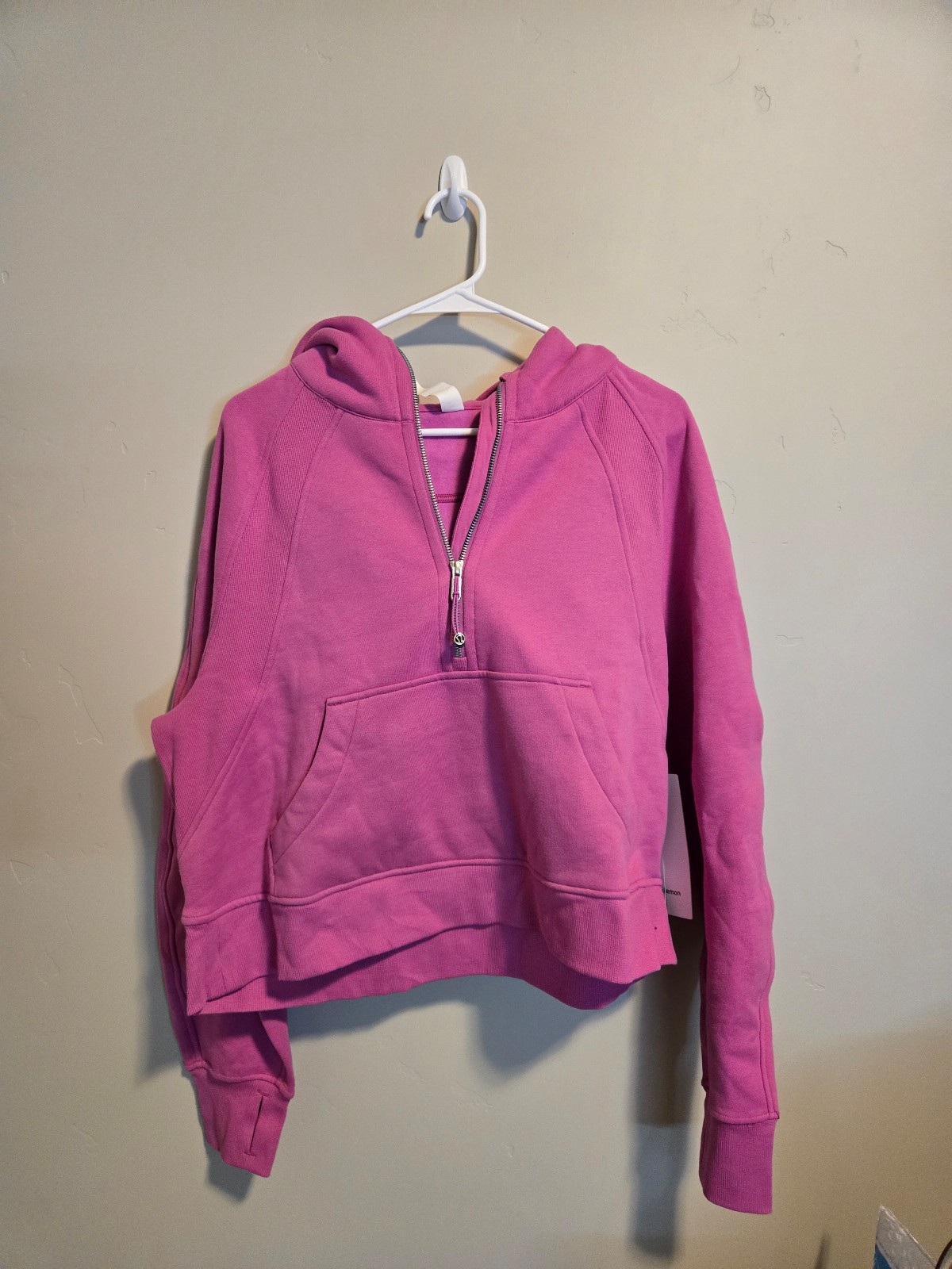 NWT Lululemon Oversized Half Zip Scuba Hoodie M/L PPKT