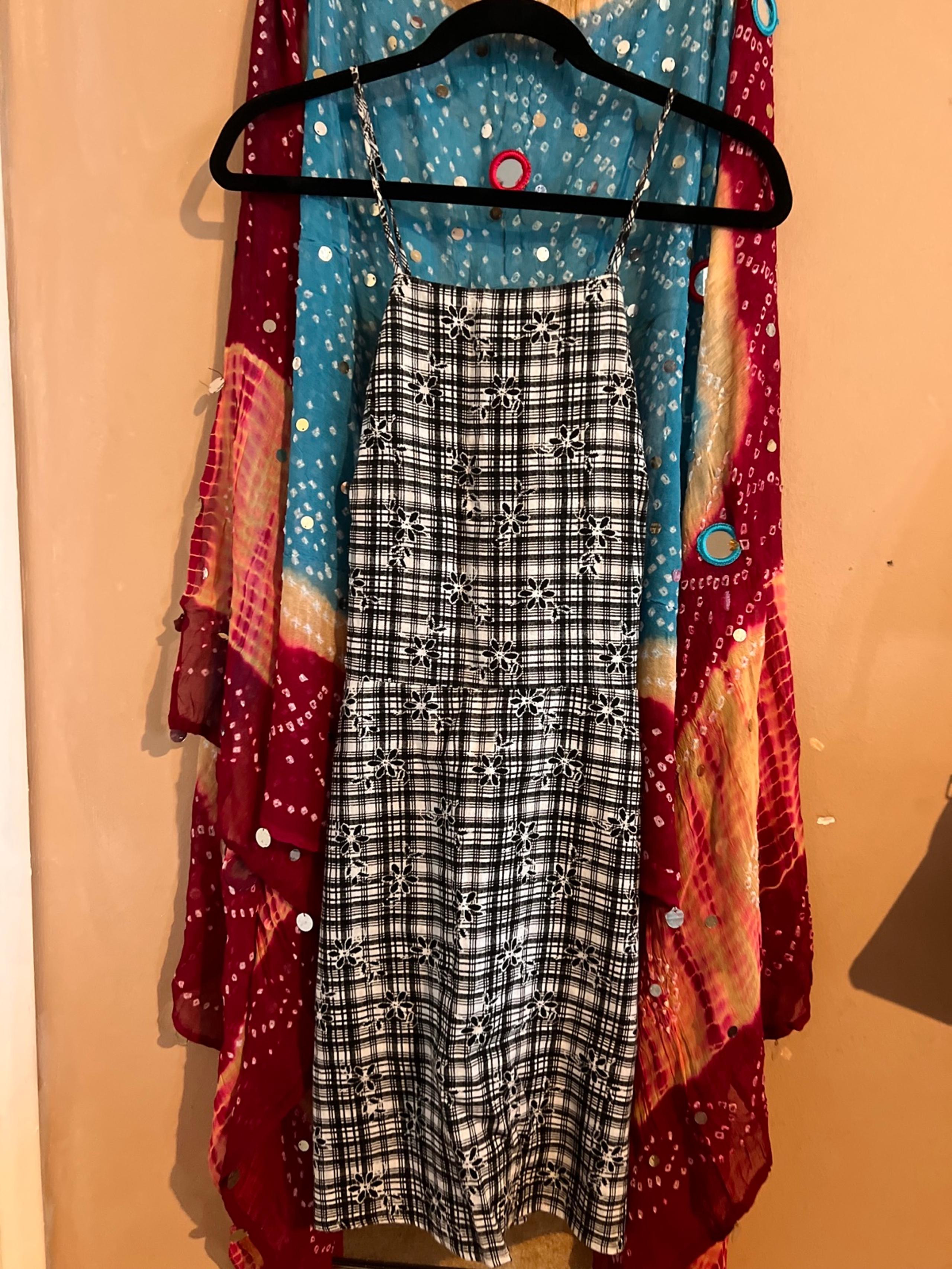 60s patterned style dress