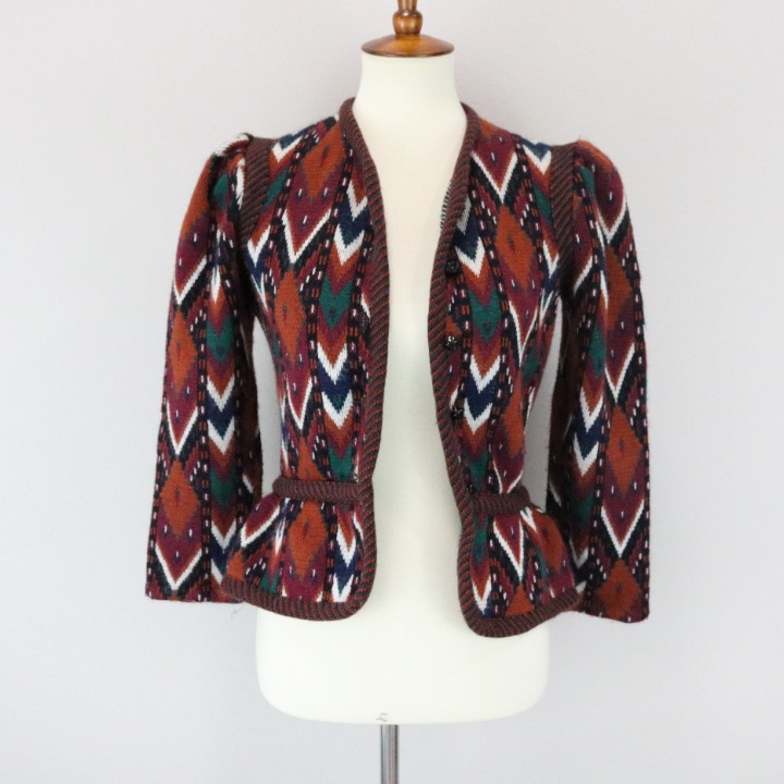 Vintage ILGWU AFL-CIO Burgundy Jacket