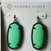 Kendra Scott Elle Seafoam Mint Earrings