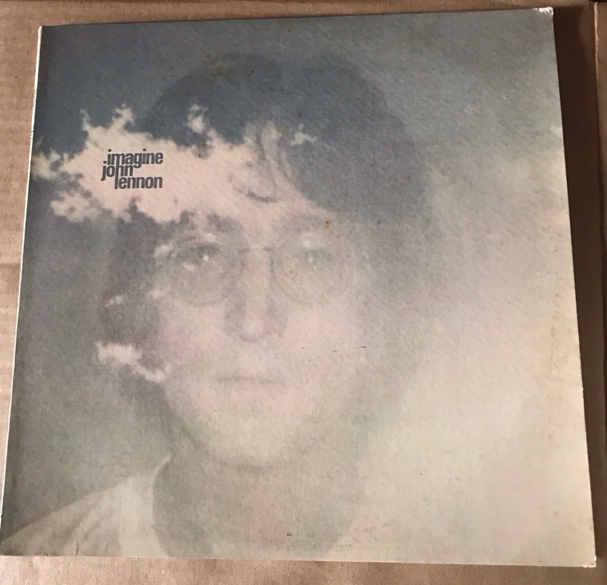Imagine John Lennon Vinyl LP ( laminated cover )