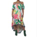 Flying Tomato Tropical High-Low Maxi Dress
