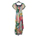 Flying Tomato Tropical High-Low Maxi Dress