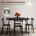 5 Piece Dining Set Table And 4 Chairs Home Kitchen Room Breakfast Furniture New