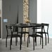 5 Piece Dining Set Table And 4 Chairs Home Kitchen Room Breakfast Furniture New