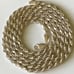Super heavy FAS 925 Italy Sterling twisted rope chain Necklace