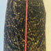 Masscob Silk Velvet Leopard Print Skirt size tag 38