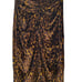 Masscob Silk Velvet Leopard Print Skirt size tag 38